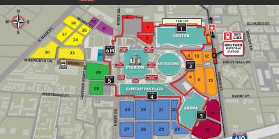 NRG стадион паркинг карта